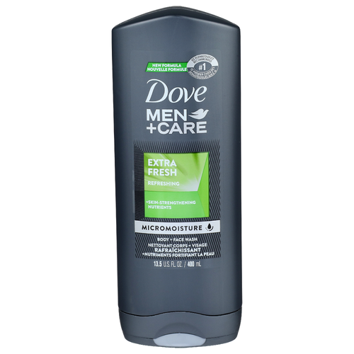 Dove Men+care Extra Fresh Body + Face Wash - 13.5 Fluid Ounce