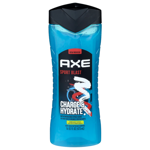 Axe With Energizing Citrus Scent Sport Blast Body Wash - 16 Fluid Ounce - 1 Count