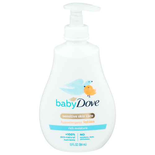 Baby Dove Rich Moisture Hypoallergenic Lotion - 13 Fluid Ounce