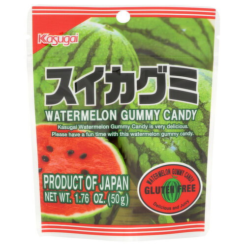 Kasugai Gummy Standpack Watermelon - 1.76 Ounce Image 1 of 4