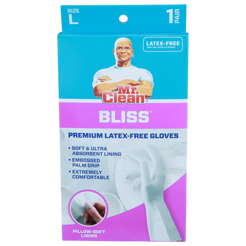 Mr. Clean Bliss Premium Latex-Free Gloves - 1 Count