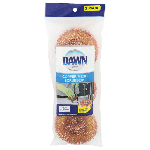 Dawn Sponges & Scrubbers Copper Mesh - 3 Count