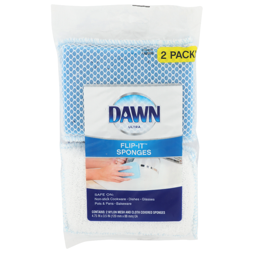 Dawn Sponges & Scrubbers Ultra Flip-It - 2 Count