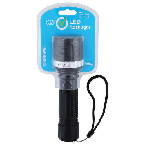 Simply Done  LED Flashlight - 1 Each