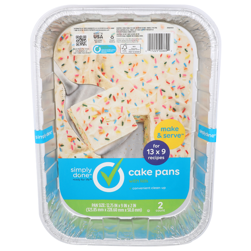 Simply Done Cake Pans - 2 Count