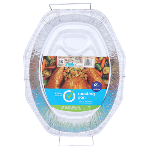 Simply Done Roasting Pan With Handles - 1 Count