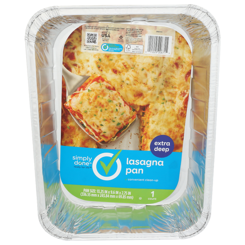Simply Done Extra Deep Lasagna Pan - 1 Count