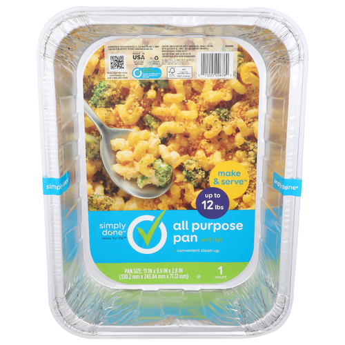 Simply Done All Purpose Pan With Lid Make & Serve - 1 Count
