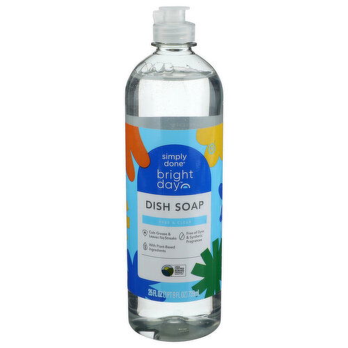 Simply Done Bright Day Free & Clear Dish Soap - 25 Fluid Ounce Image 1 of 3