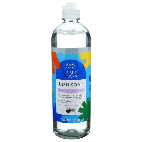 Simply Done Bright Day Lavender Scent Dish Soap - 25 Fluid Ounce Image 1 of 3