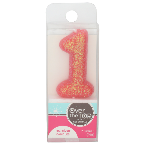 Over The Top Essentials Number 1 Candles - 1 Each