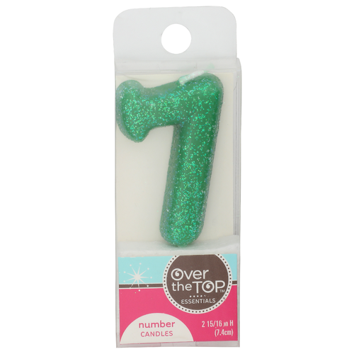 Over The Top Essentials Number 7 Candles - 1 Each