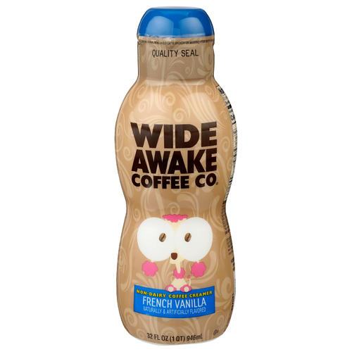Wide Awake Coffee Co French Vanilla Non-Dairy Creamer - 32 Fluid Ounce