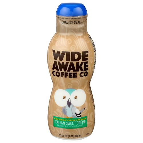 Wide Awake Coffee Co Italian Sweet Creme Creamer - 32 Fluid Ounce