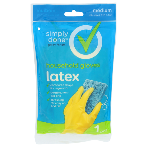 Simply Done Household Gloves - 1 Count