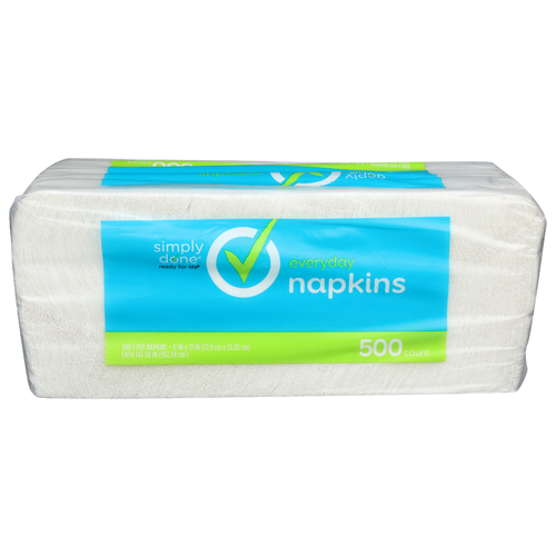 Simply Done Everyday Napkins - 500 Count