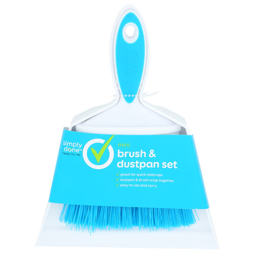 Simply Done Mini Brush & Dustpan Set - 1 Each