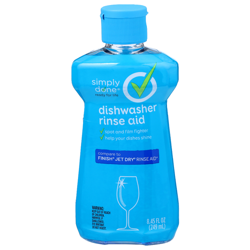 Simply Done Dishwasher Rinse Aid - 8.45 Fluid Ounce