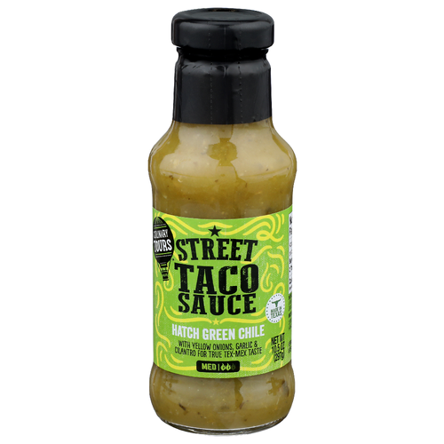 Culinary Tours Med Hatch Green Chili Street Taco Sauce - 10.5 Ounce