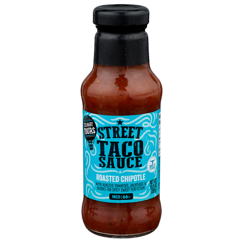 Culinary Tours Roasted Chipotle Med Street Taco Sauce - 10.5 Ounce