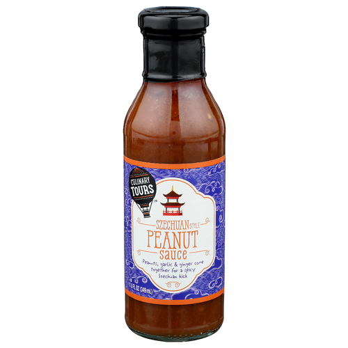 Culinary Tours Szechuan Style Peanut Sauce - 11.8 Fluid Ounce