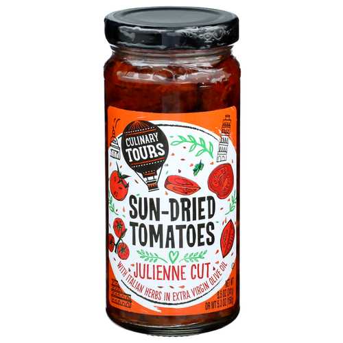 Culinary Tours Julienne Cut Sun-Dried Tomatoes - 8.5 Ounce