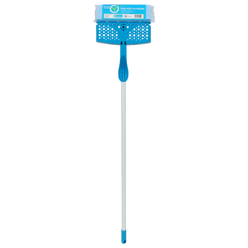 Simply Done Squeeze Mop With Scrubber - 1 Each