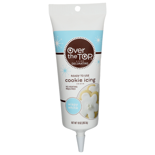 Over The Top Decorating Wispy White Cookie Icing - 10 Ounce