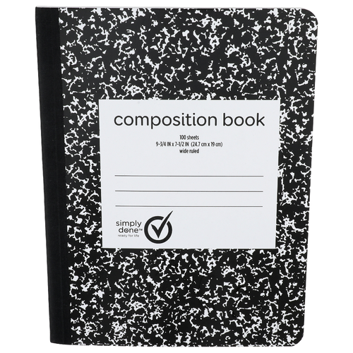 Simply Done Composition Book - 1 Each