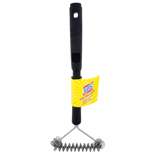 S.O.S Coil Grill Brush - 1 Each