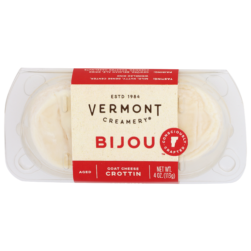 Vermont Creamery Bijou Aged Goat Cheese - 4 Ounce
