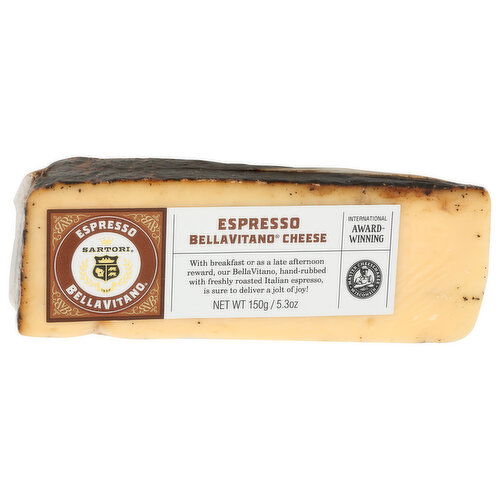 Sartori Espresso Wedge Bellavitano Cheese Reserve Bellavitano® Ew Wedges - 5.3 Ounce - 1 Count