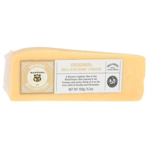 Bellavitano Sartori Wedge Cheese - 5.3 Ounce - 1 Count