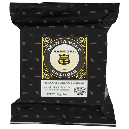 Sartori Smooth & Creamy Montamore Cheddar - 7 Ounce - 1 Count