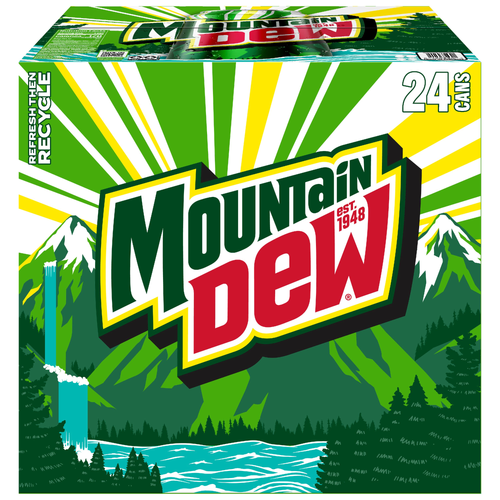 Mountain Dew Soda Citrus - 288 Fluid Ounce
