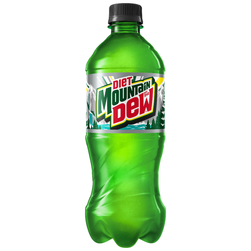 Mountain Dew Diet Soda Citrus - 20 Fluid Ounce
