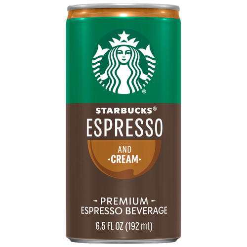 Starbucks Espresso Premium Beverage And Cream - 6.5 Fluid Ounce