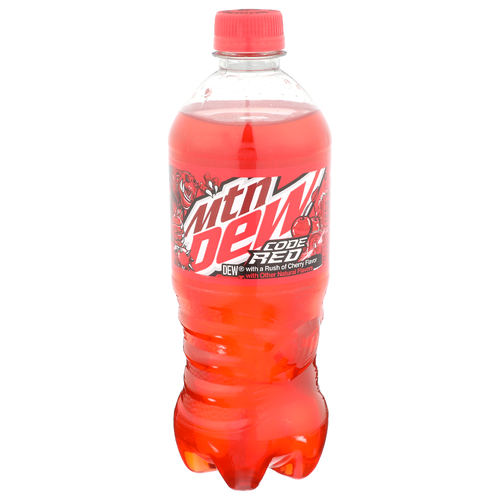 Mtn Dew Code Red Cherry - 20 Fluid Ounce