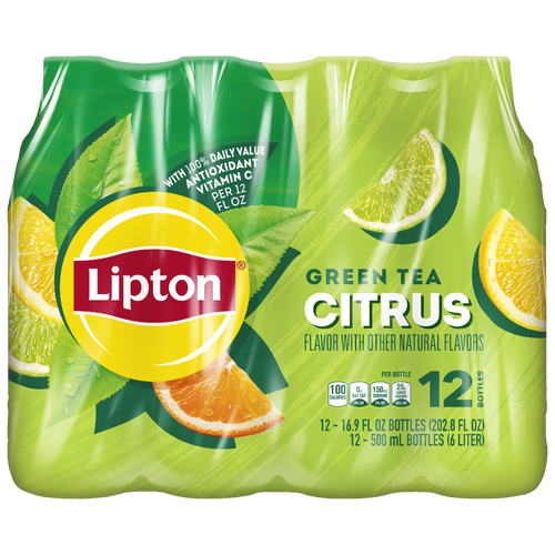 Lipton Green Tea Citrus - 202.8 Fluid Ounce