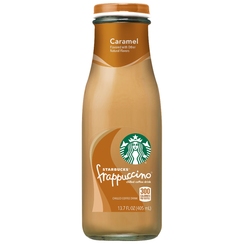 Starbucks Frappuccino Chilled Coffee Drink Caramel - 13.7 Fluid Ounce
