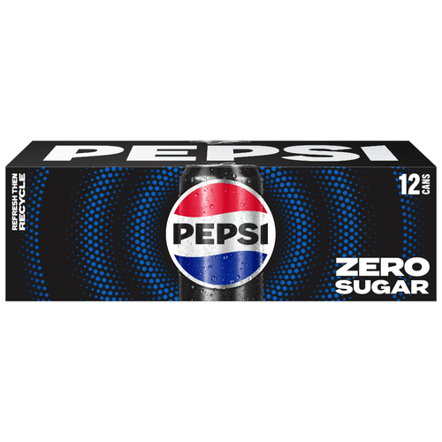 Pepsi Zero Sugar Soda Cola - 144 Fluid Ounce - 1 Count