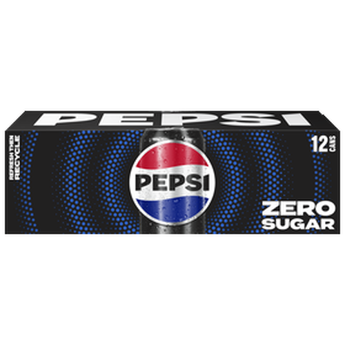 Pepsi Zero Sugar Soda Cola - 144 Fluid Ounce