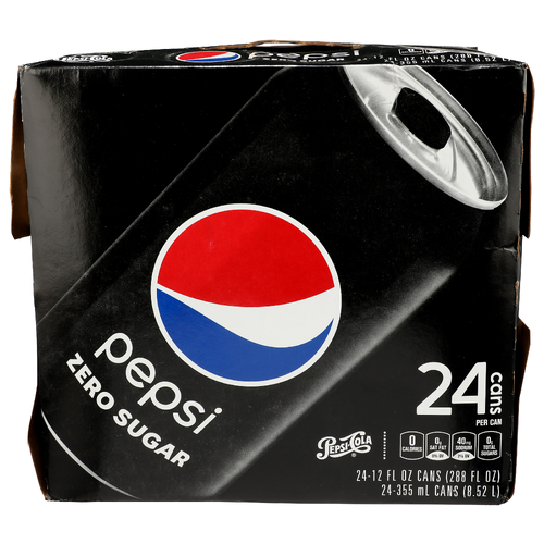 Pepsi-Cola - 12 Fluid Ounce - 24 Count