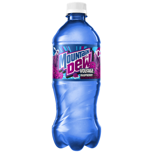 Mountain Dew Voltage Soda Raspberry - 20 Fluid Ounce