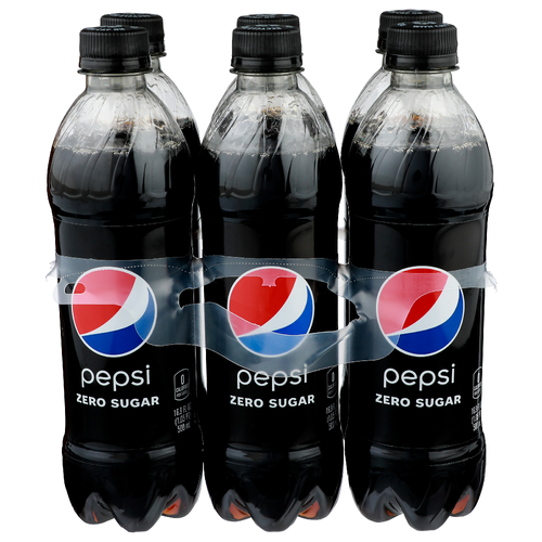 Pepsi Zero Sugar - 16.9 Fluid Ounce - 6 Count