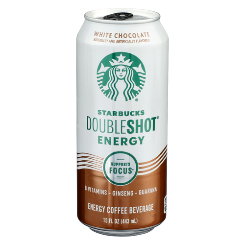 Starbucks Doubleshot Energy White Chocolate Coffee Beverage - 15 Fluid Ounce