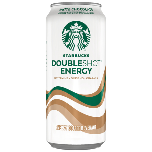 Starbucks Doubleshot Energy Coffee Beverage White Chocolate - 15 Fluid Ounce