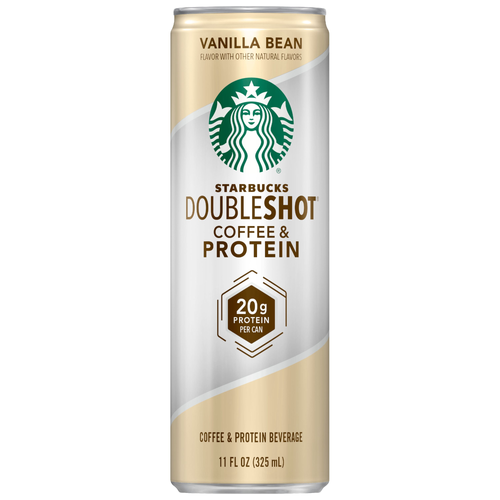 Starbucks Doubleshot Coffee & Protein Vanilla Bean Can - 11 Fluid Ounce