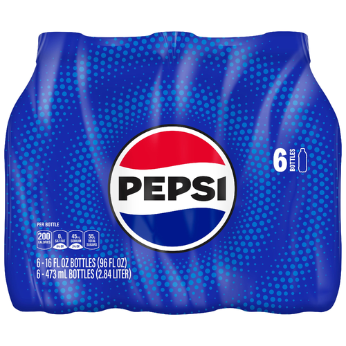 Pepsi Soda Cola - 96 Fluid Ounce