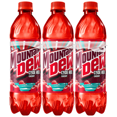 Mountain Dew Code Red Soda Cherry - 101.4 Fluid Ounce